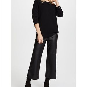 David Lerner Varick Wide Leg Skimmer Pant